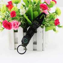 Outdoor Flintstone Eagle Beak Key Chain Paracord Multifunctional Quick-hook Bottle Opener Carabiner Key Chain