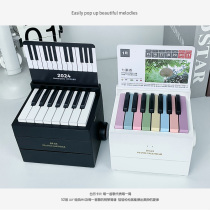 2024 Jay Chou Piano Calendar JJ Lin Eason Chan May Day Calendar Piano Score Playable Ornament Gift