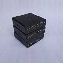 High-end aluminum chassis 2920 quad-core microcomputer mini host office home online class HD player