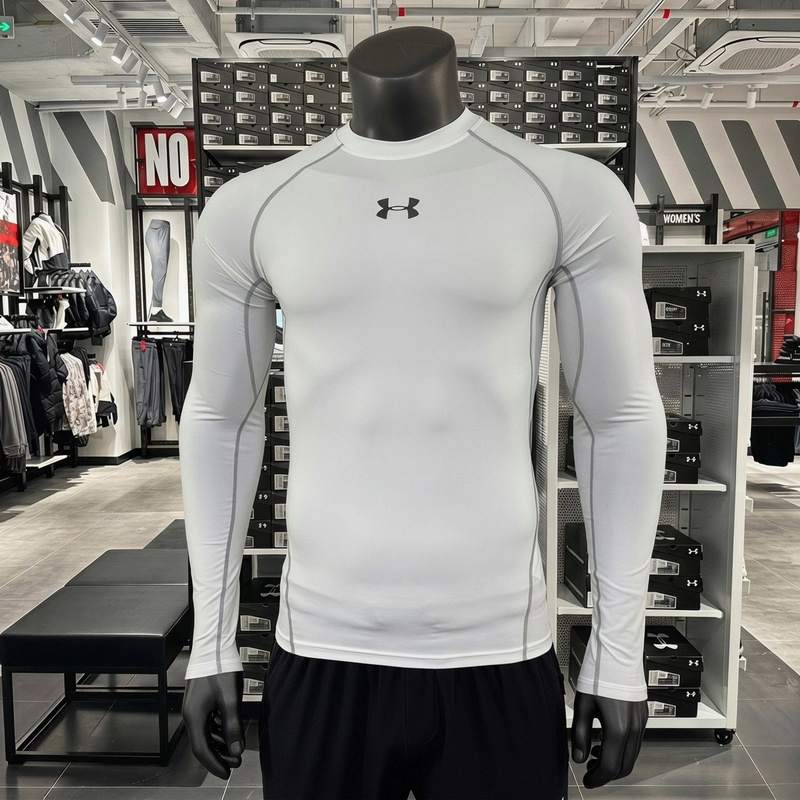 Ua under Armour Sports T-Shirt Men's Quick-Drying Breathable Fitness Top Moisture-Wicking Training Tight-Fitting Long-Sleeved Shirt Ua under Armour Sports T-Shirt Men's Quick-Drying Breathable Fitness Top Moisture-Wicking Training Tight-Fitting Long-Sleeved Shirt
