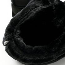 Snow boots cotton shoes mens flat bottom versatile medium tube adult waterproof non-slip large size thickened winter shoes snow country travel equipment