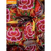 Guizhou Buyi Zhuang bran bag creative gift flower bag ethnic style folk characteristics handmade souvenirs