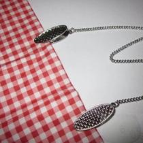New restaurant necklace napkin clip saliva napkin clip rice pocket anti-drop clip tissue paper tool hanging neck handkerchief clip paper