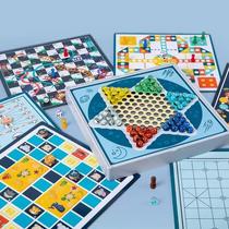 Checkers childrens backgammon flying chess beast chess educational students multifunctional chess tabletop games and toys