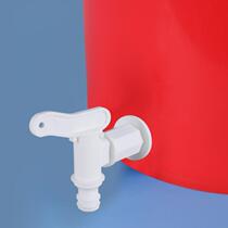 Thickened faucet plastic bucket with spout hand washing bucket household outdoor vehicle water storage bucket with valve water tank compost bucket