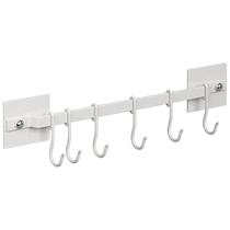Yushijia cabinet punch-free cabinet door hook kitchen row hanging rod wall-mounted storage rack artifact
