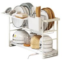 Yushijia dish storage rack kitchen sink bowl storage window sill bowl and chopsticks internet celebrity dish washing and draining artifact