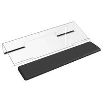 Ergonomic keyboard stand increased Z-shaped keyboard stand desktop stand tilting transparent acrylic keyboard tray stand