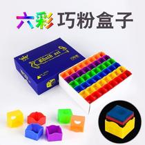 New chocolate bag billiard gun powder clip powder box chocolate powder special cover colorful multiple table cue accessories