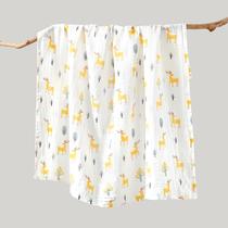 (Bamboo cotton towel) 2-layer summer thin gauze bamboo cotton towel