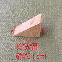 Wooden wedges triangular wood tip wood plugs solid wood pins film and television wooden wedges tables and chairs wedges triangular sleepers padding