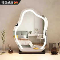 German light luxury LED advanced smart new makeup mirror with light cloud mirror master bedroom dressing mirror tabletop mirror