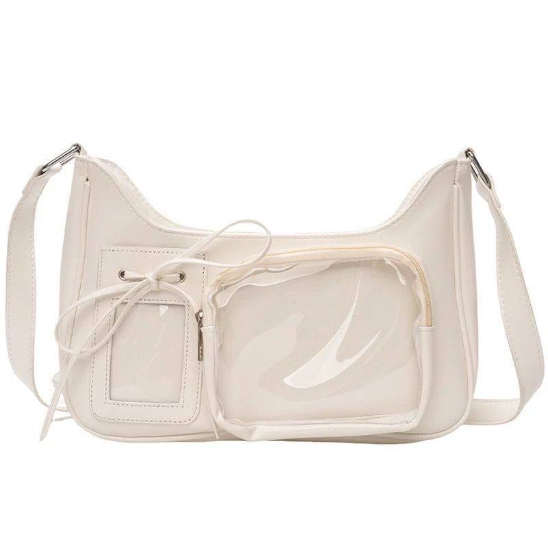 Two-Dimensional Doll-Themed Bag with Small Card Version, Unique Design, Small Capacity, Single Shoulder Crossbody, High-Quality Commuter Daily Bag