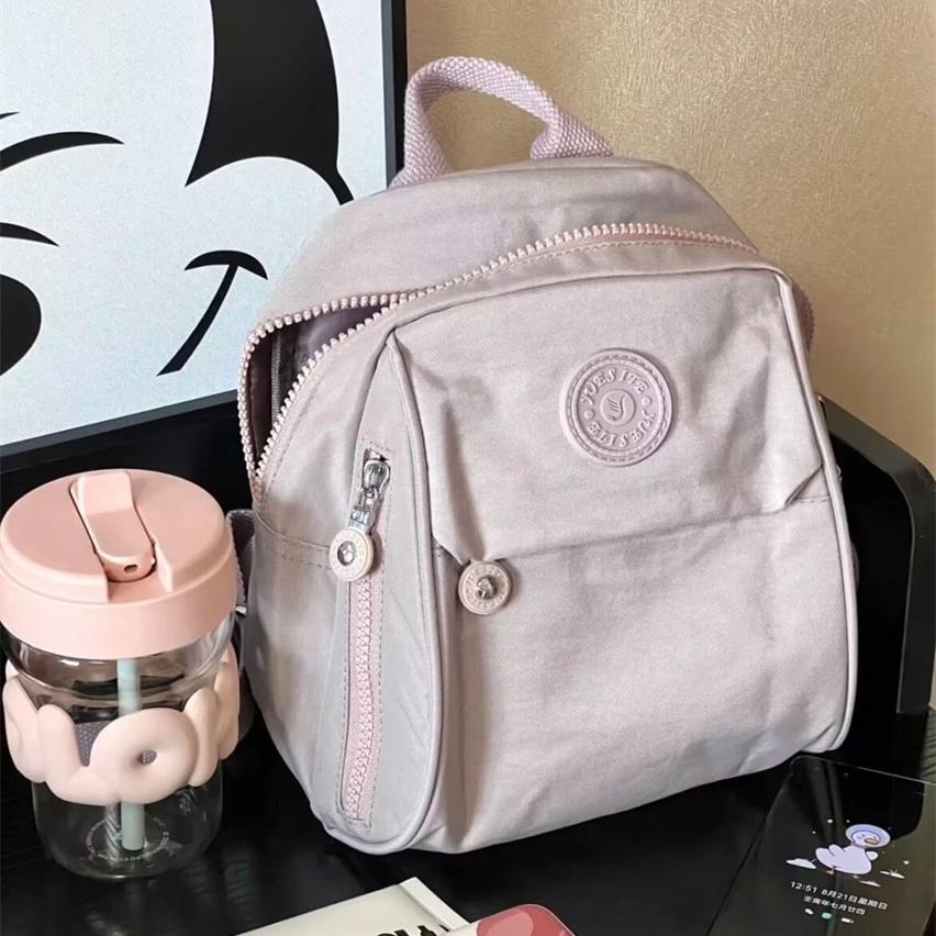 日本2025年新作ミニバッグオックスフォード布バックパック女性用防水ファッション多用途キャンバス軽量小型バックパック