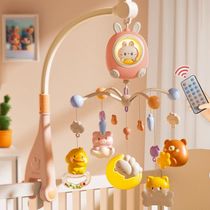 Newborn bedside rattle stroller rotating puzzle bed hanging bed bell baby soothing pendant hanging toy