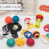 Biteable dog toys handmade spot baby mobile phone case hand ball series pet supplies material sand hammer sound
