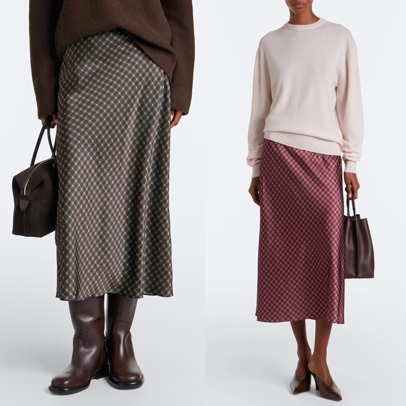 It's Strange Not to Buy It! the Wavy Plaid V*Nce Retro Plaid Elastic Waist Skirt 2 It's Strange Not to Buy It! the Wavy Plaid V*Nce Retro Plaid Elastic Waist Skirt 2