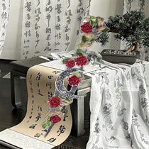 Kunai hand-made knife ornaments tools accessories Chuxuan blood butterfly finished goods ready-made art knife blunt blade birthday gift