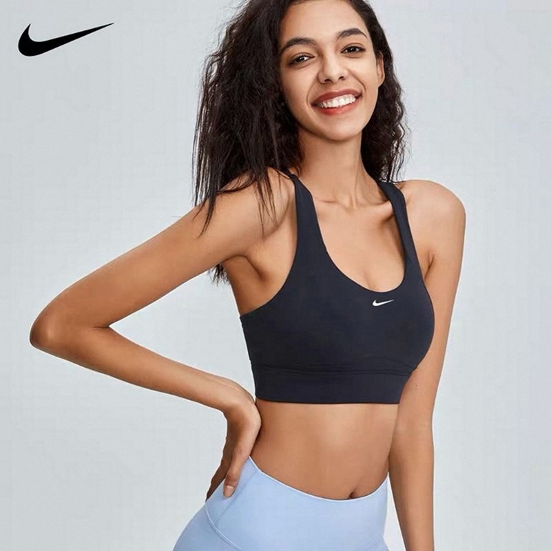 Nike Sports Bra for Women, High-Intensity Cross-Back Running Bra, Fitness Yoga Training Outerwear Vest