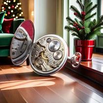 France Duty Free Discount Store Classic Fashion Mechanical Steel Band Watch Selected Gifts 6