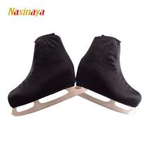 Funuo professional figure skating shoe cover skate shoe cover roller skate cover men and women adult children velvet plain semicolon