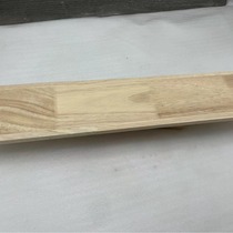 Wooden ruler is now simple solid wood material size 48*9 8*0 8CM rubber wood finger joint board ruler
