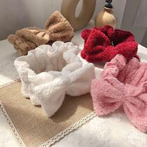 Headband for women to wash face apply makeup and apply facial mask special non-slip hair band that does not wet hair and does not press bangs same style as Liu Yifei