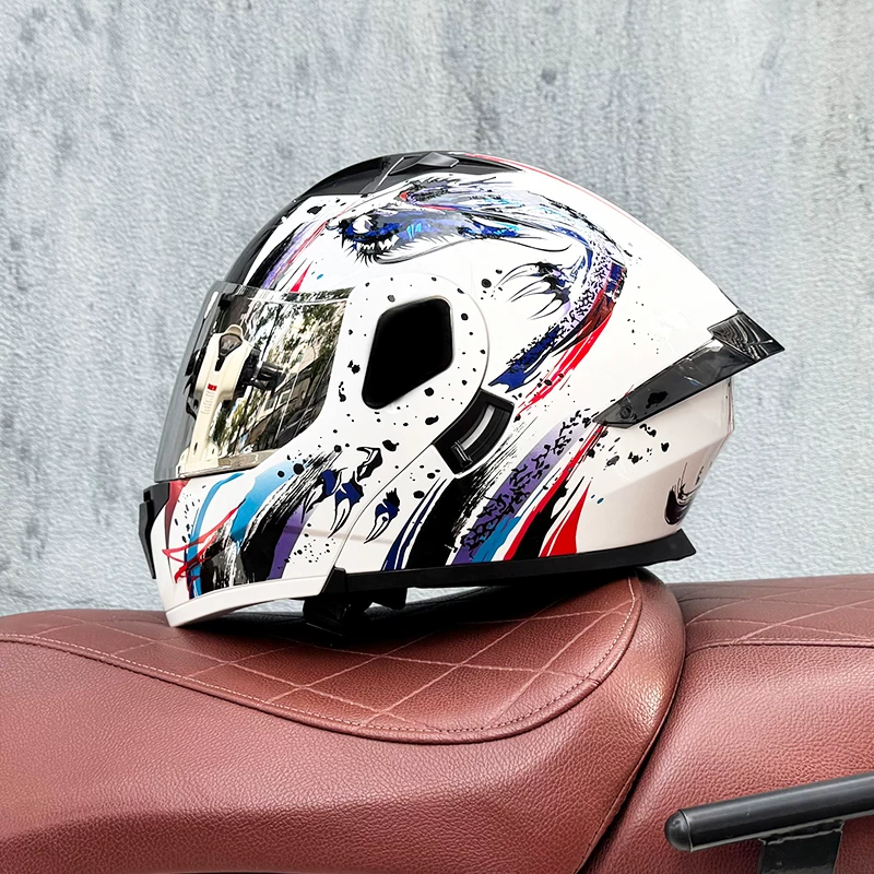 Arai шлем RX7X новый 3C сертифицированный мотошлем для мужчин и женщин пол-face шлем двойной линзы Bluetooth полулег кот Four seasons