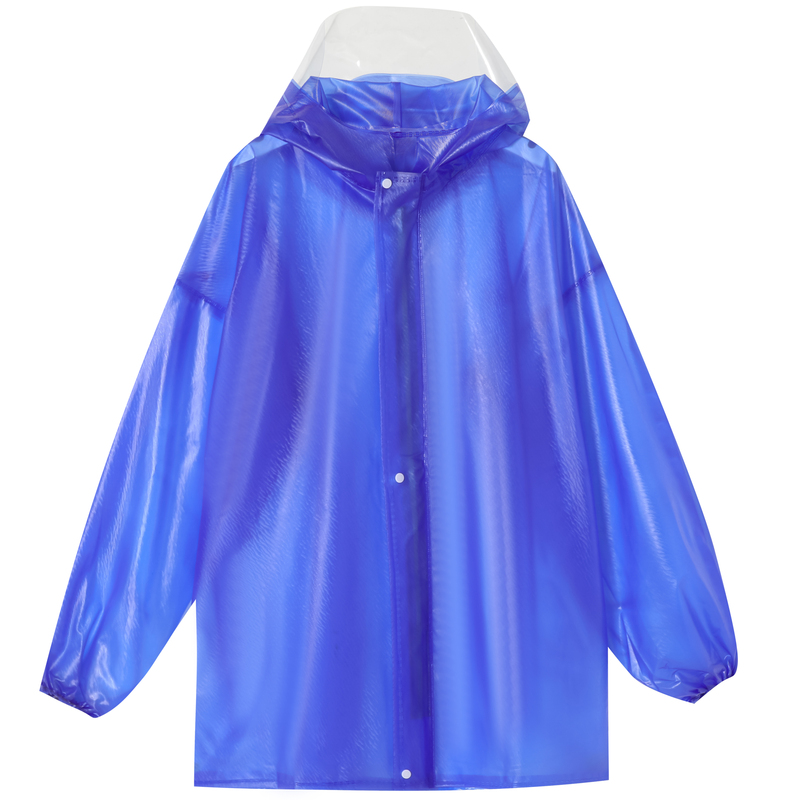 Separate Top Raincoat for Men and Women, Adult Rainstorm-Proof Raincoat, Single Piece with Hood, Large Brim, Outdoor Waterproof Clothing Separate Top Raincoat for Men and Women, Adult Rainstorm-Proof Raincoat, Single Piece with Hood, Large Brim, Outdoor Waterproof Clothing