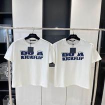 (Fashion brand) Same style for men and women 2022 early spring new 2054 series printed short-sleeved T-shirt