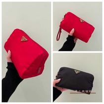 (Fashion brand) Ladies nylon cloth classic loo small cosmetic bag toiletry bag