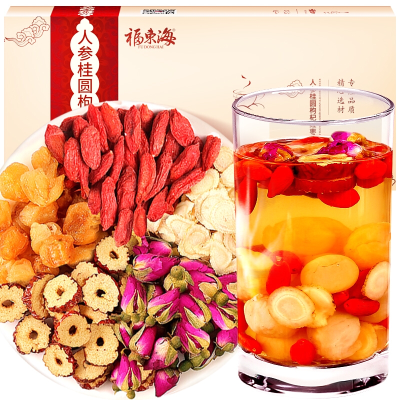 【福东海】人参桂圆枸杞红枣茶JIJDJD-558