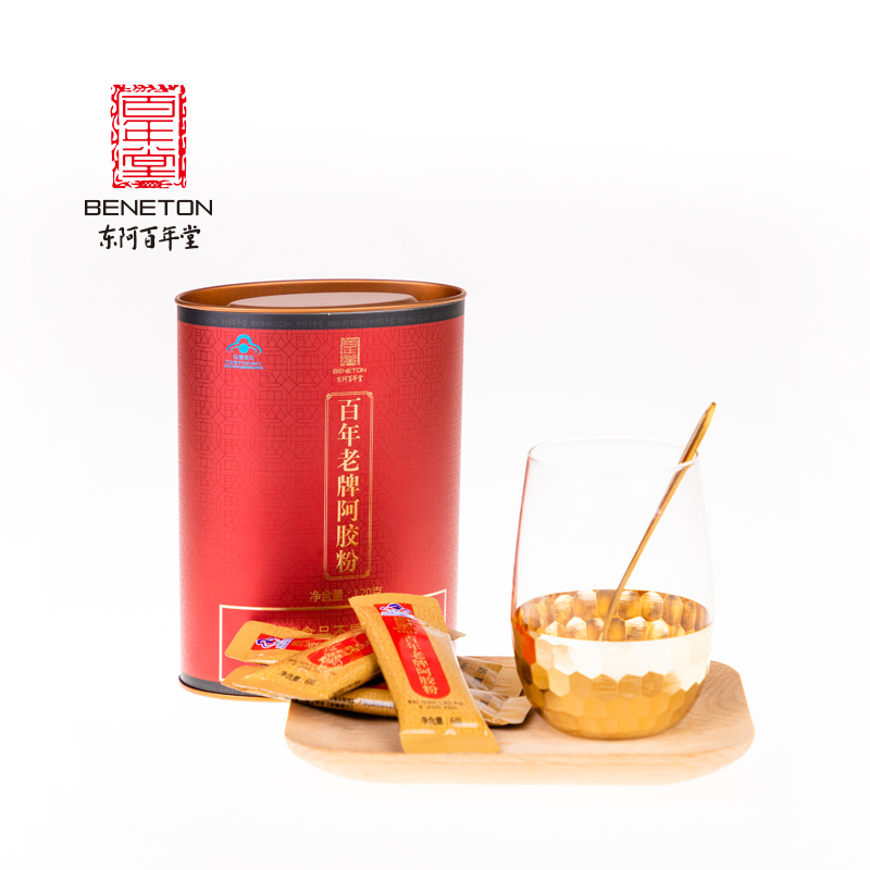 百年堂 阿胶原粉纯粉120g （罐装）