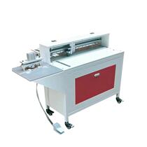 Professional high-precision pneumatic slotting proofing machine gift box V-grooving machine tungsten steel blade carton cardboard gray board density board