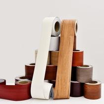Wood grain waistline sticker self-adhesive waterproof 10cm window sill border skirting line waveguide line base line decorative wallpaper