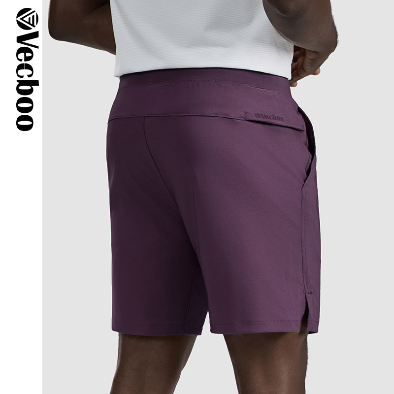 шорты для бега vecboo, мужские быстросохнущие дышащие теннисные шорты для марафона по фитнесу для мобильных телефонов, повседневные тренировочные брюки