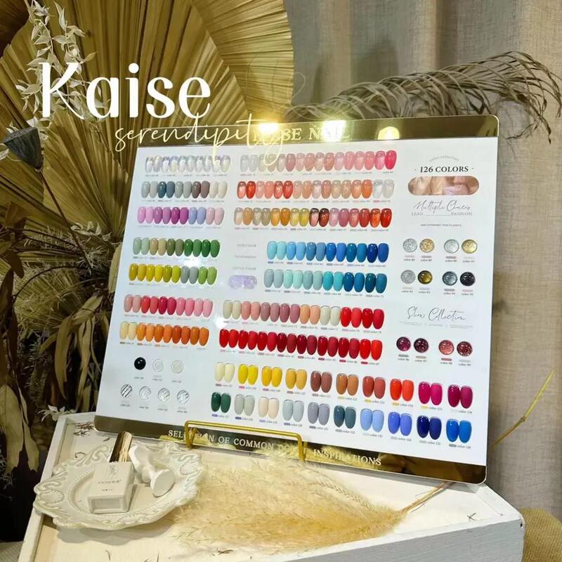 [Shixia Tweed Style 126 Color Bottled Nail Polish Gel Set New Popular Whitening Nail Salon Opening Set]
