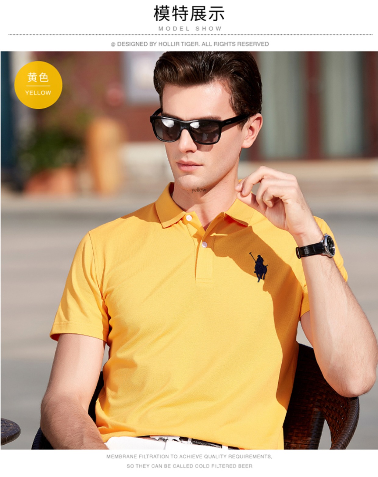 Mùa hè nam mới kinh doanh áo choàng cotton màu lông rắn chì chì áo thun ngắn tay Áo sơ mi cộc tay cơ thể polo cỡ lớn t shirt polo