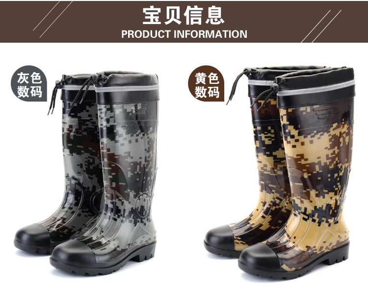 Chaussures - bottes caoutchouc homme pour printemps - semelle tendon - Ref 963942 Image 16