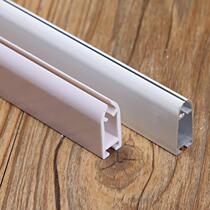 Roller blind upper and lower rod curtain track rod aluminum alloy roller shutter reel pvc advertising cloth projection cloth accessories special rod