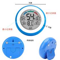 Round touch thermometer and hygrometer for home use digital electronic thermometer indoor comfort hygrometer