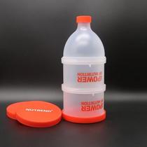 Protein powder funnel portable mini powder box muscle-building nutritional powder packaging box fitness supplement box storage bottle