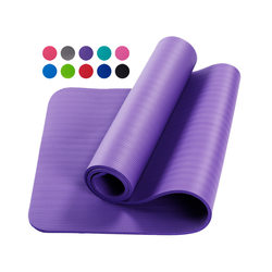 Men's Yoga Mat, 20mm Thick, Extra Long and Wide, Non-Slip Floor Mat, Beginner Exercise Home Fitness Mat