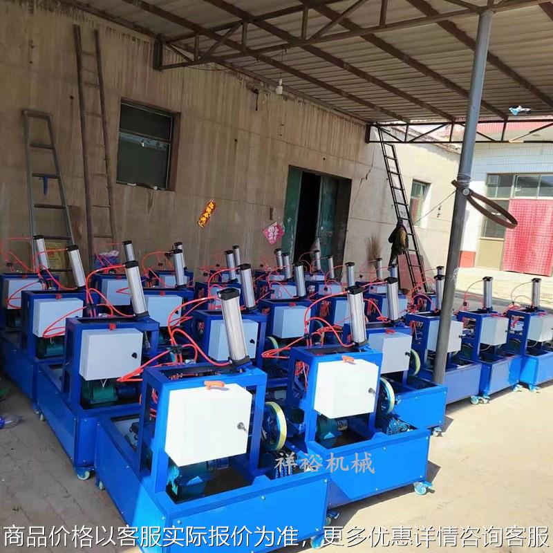 New waste tire double-sided cutting machine Fully automatic steel wire tire trimming machine set machine Tire ring cutting machine