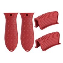 Silicone Anti-Scald Pot Handle Cover Non-Slip Pot Ear Clip