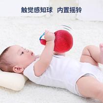 Baby red ball player catches the ball touches the ball pursues sensory training and can chew 3-6 months cloth baby toys 8
