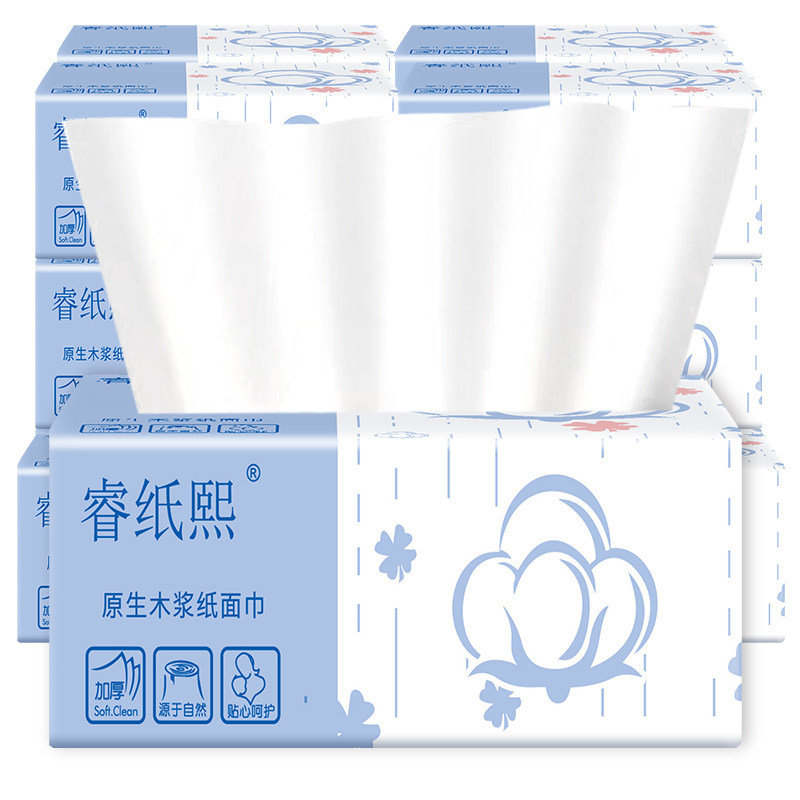 Virgin Wood Pulp Tissue Paper for Home, Office, Restaurant, Facial Tissue, Hand Wipes, Student Use, Portable, Hygienic Paper Virgin Wood Pulp Tissue Paper for Home, Office, Restaurant, Facial Tissue, Hand Wipes, Student Use, Portable, Hygienic Paper