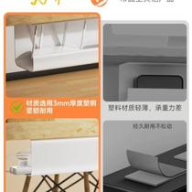 New bottom cable management gaming table without punching holes for cable management under the router slot box plug-in cable management rack computer desk wire