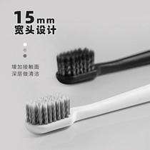 New household spiral soft bristle toothbrush deep cleaning bristles family adult unisex with protective cover portable