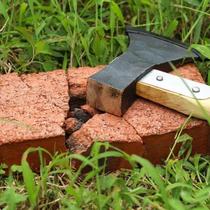 Ax household firewood artifact spring steel hand-forged all-steel outdoor wood-cutting tool woodworking ax